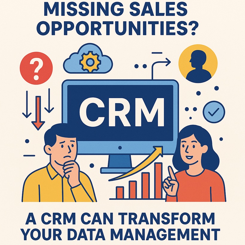 Missing Sales Opportunities? A CRM Can Transform Your Data Management